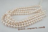 rounds11-12  11-12mm white freshwater off round pearl strands in A grade