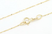14kmounting005 wholesale 16inch 14k gold necklace chain