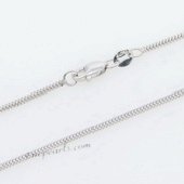 18kchain018 Discount 18 Karat White Gold Chain in 18inch