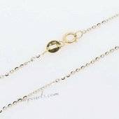 18kchain022 Multicolor 18K Gold Chain for Pendant in Wholesale