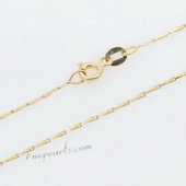 18kchain023 Multicolor 18K Gold Chain for Pendant Wholesale