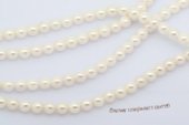 6.5-7aa1 16-inch 6.5-7mm White baroque Akoya Pearl strands