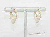 Cpe031 Fashion man made stone  earrings hook in wholesale (ten pairs)