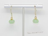 Cpe036 Fashion man made agate dangling earrings in wholesale (ten pairs)
