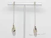 Cpe041 Silver Toned Metal Earring Fashion Jewelry  (ten pairs)