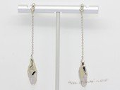 Cpe041 Silver Toned Metal Earring Fashion Jewelry  (ten pairs)