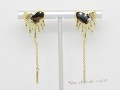 Cpe059 Gold Toned Metal Earring Fashion Jewelry  (ten pairs)