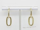 Cpe081 Gold Toned Metal Earring Fashion Jewelry  (ten pair)