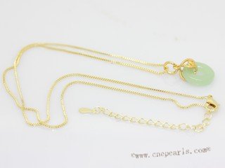 Cpn001 Fashion round  design man made agate pendant necklace(ten pieces)