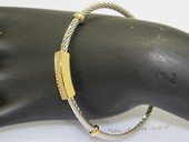 Cpb020 Fashion Cuff Bangle Bracelet in Silver tone metal (ten pieces)