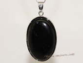 gsp143 Designer 21*40mm Oval Gemstone Pendant Necklace