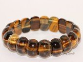 gbr055 Fashion Tiger Eyes Elastic Gemstone Bracelet Jewelry