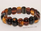 gbr057 Fashion Tiger Eyes Elastic Gemstone Bracelet Jewelry