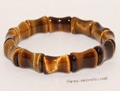 gbr059 Hand Made Elastic Tiger Eyes Gemstone Bracelet Jewelry