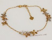 kb006 Multicolor 18K Gold Bracelet Chian Wholesale