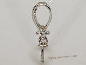 kpm102 Solid 18k White Gold diamond Pendant setting