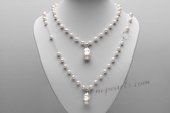 mpn383 Elegant Hand Crafted Freshwater Pearl Layer Necklace