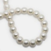 Round11-12 Large 11-12mm white round freshwater pearl strands wholesale,from AAA+ to A grades