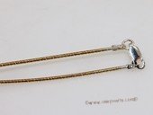 sc079 16inch gold color 925 Sterling silver chain use for pendant