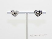 sse104 Heart Sytle Earrings Stering Silver Earring Stud