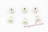 Ssfit004 Sterling Silver Barrel Style Ear Nut