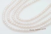 aps5.5-6aa1 5.5-6mm AA+ White Cultured Akoya Pearl strands 16-inch in length