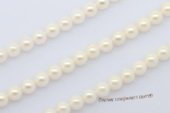 aps6-6.5aa 16-inch 6-6.5mm AA White chinese Cultured Akoya Pearl strands