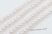 aps6-6.5aaa 6-6.5mm AAA White chinese Cultured Akoya Pearl strands 16-inch in length