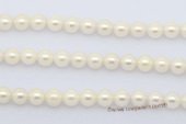 aps6.5-7a1 6.5-7mm A+ White Cultured Akoya Pearl strands 16-inch in length
