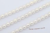 aps7-7.5aaa1 7-7.5mm AAA+ White chinese Cultured Akoya Pearl strands 16-inch in length