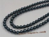 baps6-6.5aa1 16inch 6-6.5mm AA+ grade Black Akoya pearl strands