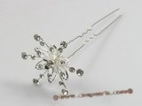 hcj003 Rhinestone Flower Bridal Hair Pins Hair Pin