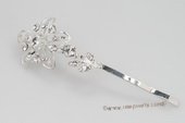 bcj052 Hand-crafted Side & Back bridal Comb with sparking Rhinestones