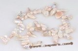 blister002 5strands 12*18mm nature white blister cultured pearl strands