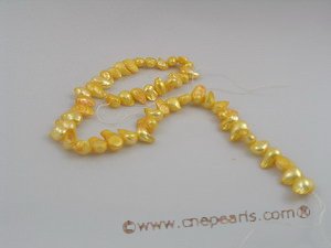 blister015 five strands 8*12mm dye color blister freshwater pearls