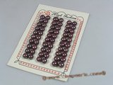 blpb005 wholesale 8-8.5mm AAA grade wine red bread loose pearl