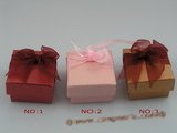 box005 wholesale 20pcs Cardboard earrings trinket Box