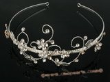 btj009 Fantasy rhinestones bridesmaid Tiara in wholesale