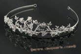 btj034 Shimmering rhinestone Angel Tiara