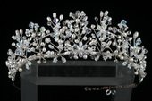 btj045 Elegance sparking rhinestone and crystal wedding tiara