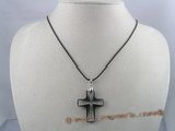 CP009 29*37mm cross Austria crystal enhancher pendant