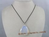 cp015 35*45MM white tear drops faceted chinese crystal Pendant
