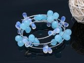 Crbr046 Newest Design  Drop Crystal Bangle Bracelet in Wholesale