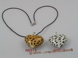 gpd013 10 pieces 40mm colourful heart chinese lampwork glass pendant