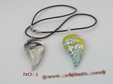 gpd020 10 pieces 65mm capsicum design coloured glaze pendant