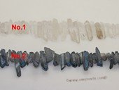 gs019 Man Made faceted crystal strands wholesale, 15"in length