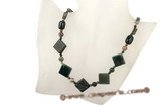 gsn099 Style India agate princess necklace jewelry