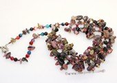 gsn192 Stylish tourmaline beads princess necklace
