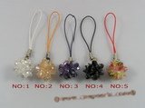 hsg010 multicolor zircon cell phone charms wholesale