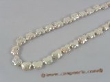 keshi019 15inch White butterfly shape keishi pearls strand onsale